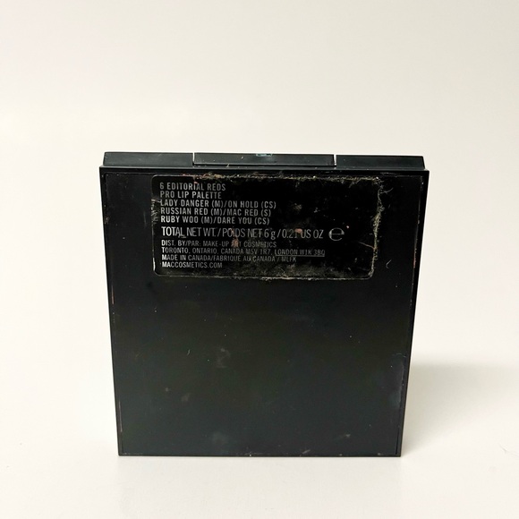 MAC PRO LIP PALETTE / 6 EDITORIAL REDS - Picture 4 of 6
